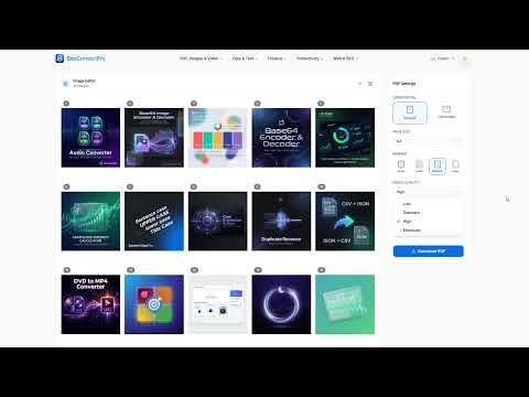 Images to PDF | Best JPG to PDF tool 2026 | bosconvertpro.com