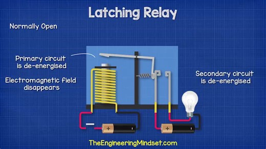 Latching relay tutorial 🎉 | The Engineering Mindset
