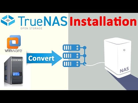 how to install truenas core on vmware workstation | installing true nas core