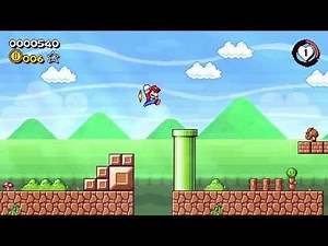 Super Mario Flashback - 2D Mario Platforming with Gorgeous Pixel Art Animation!