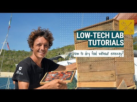 🇫🇷 🇬🇧 How to dehydrate fruits and vegetables ? - Solar Dryer - DIY Tutorial