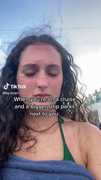 Roman Goddess Pool Encounter on a Cruise Ship