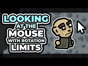 Rotate head towards mouse with rotation limits (Roguelike Controller)
