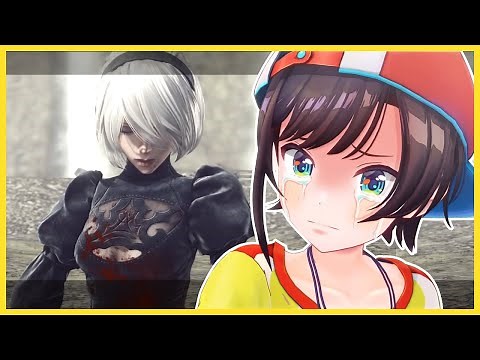 Subaru Plays NieR: Automata For The First Time [HOLOLIVE / ENG SUB]