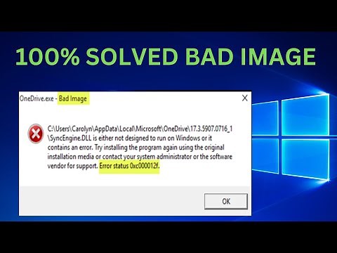 ✅How to Fix the Bad Image 0xc000012f Error in Windows 10/11/7/8