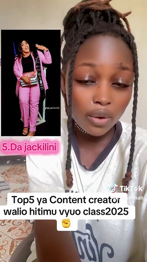 Top 5 Content Creators Graduating Class 2025