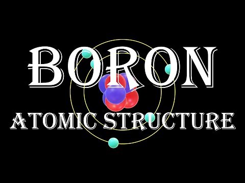 #Atomic Structure of #Boron