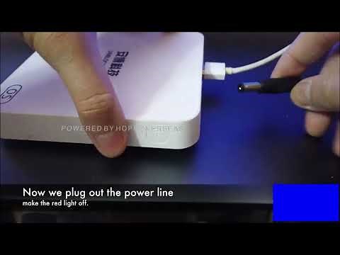 hard reset ubox tvbox using remote control