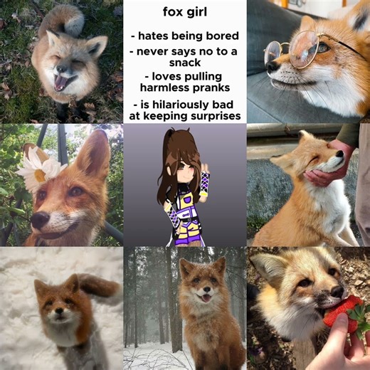 I'm a fox girl🦊💖 ||#fox#gacha#gachaoc#gachaclub#capcut#edit#fyp