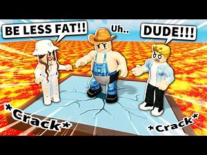 Which Roblox fat man broke the glass