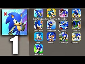Sonic Prime Dash - Mobile Game Review: Gameplay & Walkthrough (iOS, Android) Part 1