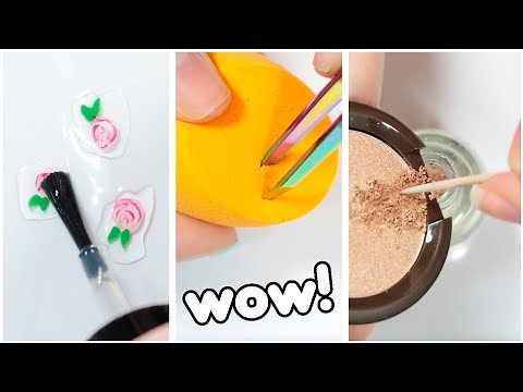 10 NAIL HACKS EVERY BEGINNER SHOULD KNOW! // Nail Art Hack Compilation