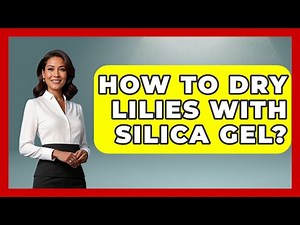 How To Dry Lilies With Silica Gel? - Chemistry For Everyone