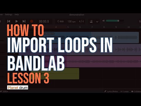 HOW TO: Import loops in BandLab (Lesson 3)