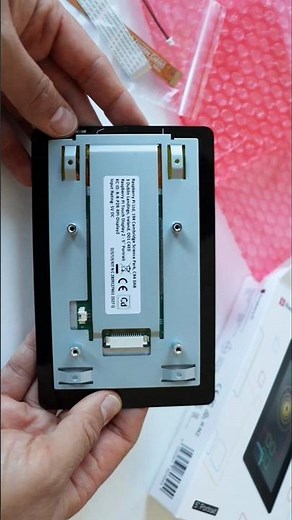Unboxing 5" Raspberry Pi Touch Display 2 #raspberrypi #rpi