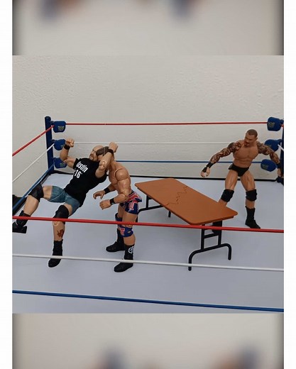 WWE Action Figures Stop Motion Animation