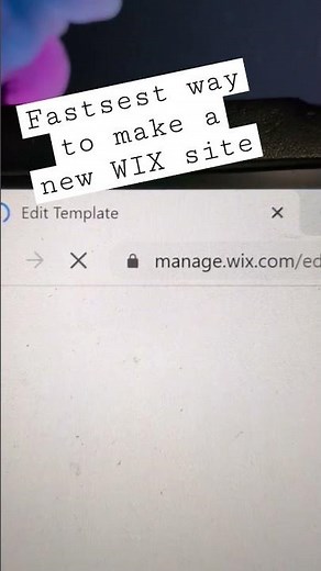 New Website SECRET Shortcut | Wix #wix #wixsite #wixwebsite #website #hack