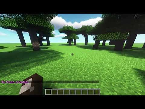 Worldedit Forest Commands
