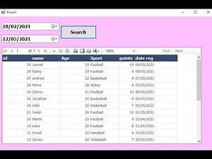 How to filter Report RDLC between Two dates in VB. net