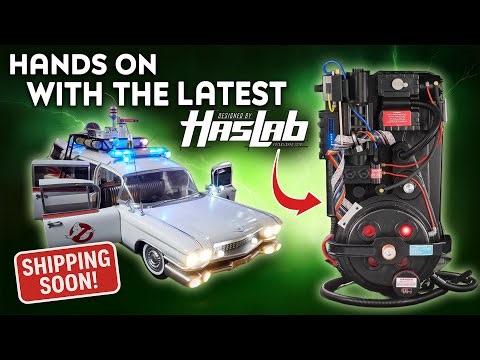 Hands-On With HasLab: Ghostbusters Proton Pack (1984) & Ecto-1 Shipping Soon!