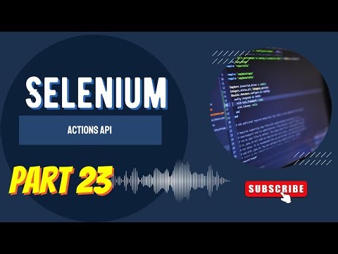 Master Actions API in Selenium Java | Handle Mouse & Keyboard Events Easily!
