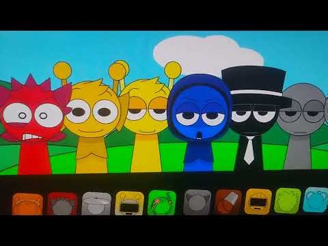 Sprunki Pyramixed all Characters and Simon's Brother