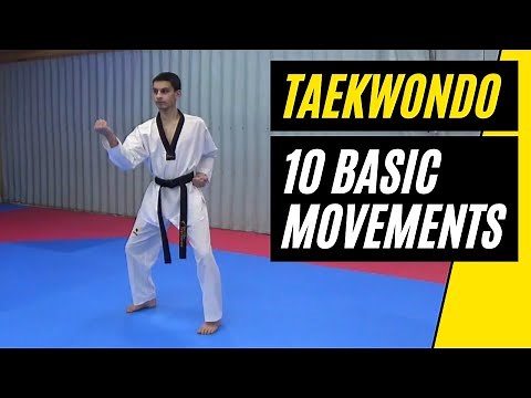 Taekwondo 10 Basic Movements