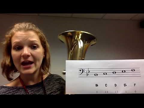 Baritone First 5 Notes