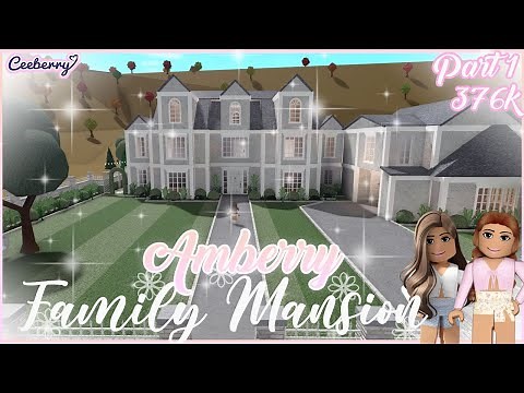 Bloxburg | Building Amberry a New Family House! | Part 1 Speed Build