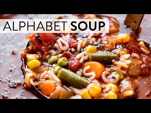 Alphabet Soup | Sally's Baking