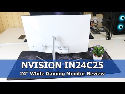 NVISION IN24C25 (White) Review - Best All-Rounder Gaming Monitor?
