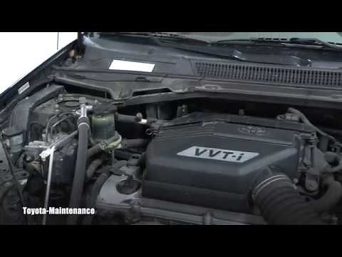 How to inspect power steering fluid Toyota RAV4