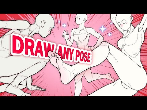 🤯 HOW TO DRAW ANY POSE (Beginner to Pro)