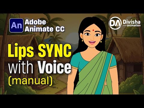 Manual Lip Sync in Adobe Animate CC | Perfect Mouth Shapes for Any Voice