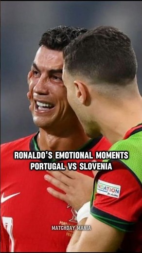 Ronaldo Missed First Penalty | Emotional Moments in Penalty Shootout | 🇵🇹 Portugal vs. Slovenia