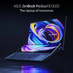 1.3K views · 46 reactions | #BeAhead and dive into the creative world with #ASUS #ZenBook Pro Duo 15 OLED (UX582). Enjoy incredible graphics and enhanced video editing experiences on the laptop’s 4K UHD #OLED HDR touchscreen. Also, its ScreenPad Plus features the Control Panel app, which revolutionizes creative workflows and supports 4 types of #Adobe software. #CES2021 #NVIDIAStudio Learn more at https://asus.me/ZenBookProDuo15OLED_FB | ASUS | Facebook