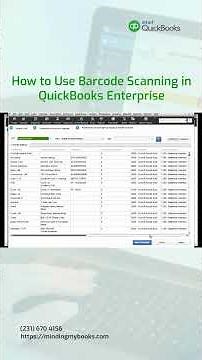How to Use Barcode Scanning in QuickBooks Enterprise?