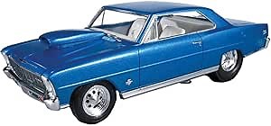 AMT636R Skill 2 Model Kit 1966 Chevrolet Nova Pro Street 1/25 Scale Model