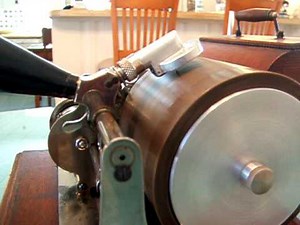 Columbia AB Graphophone plays - The Yankee Shuffle - Sousa's Band - A Phoenix 5" Concert Cylinder