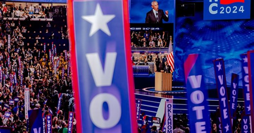 A Full Transcript of Barack Obama’s Speech at the 2024 Democratic National Convention