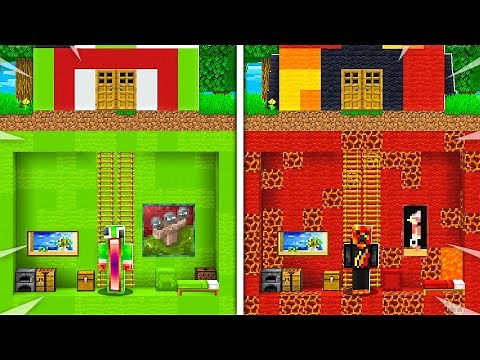 Preston vs Unspeakable SECRET House Battle! - Minecraft