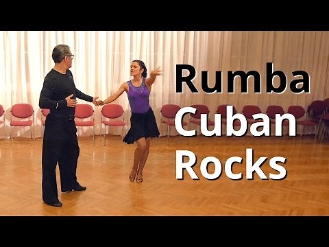 Rumba Basic Routine with Cuban Rocks | Latin Dance