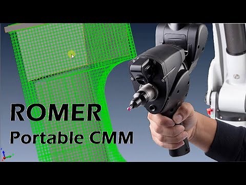 3D Scanning with a 7-axis Romer Arm