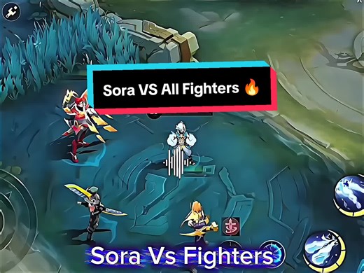 Sora Battles All Fighters in Mobile Legends Showdown