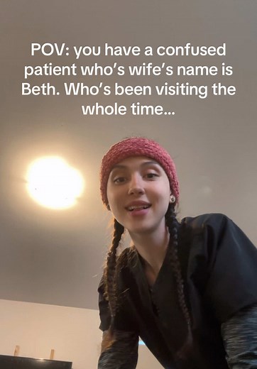 Sometimes you get information you weren’t ready for #fyp #CCA #Nurse