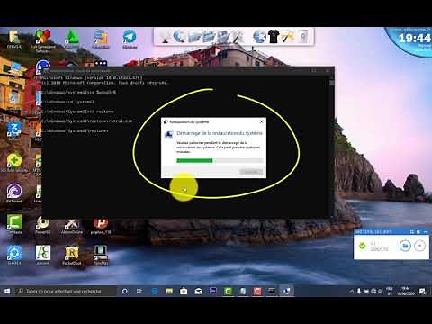 Comment restaurer son pc en 2 minutes a l'aide du CMD