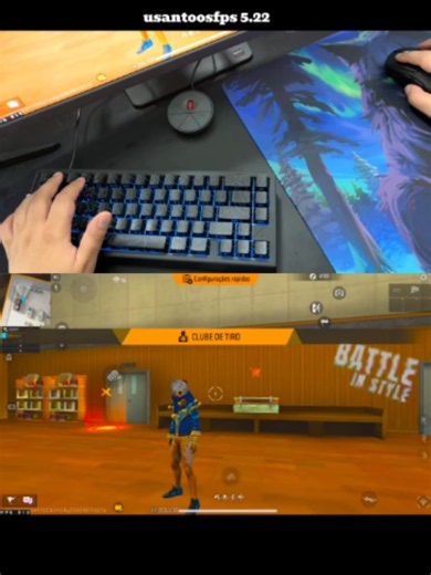 Free Fire: teste de desempenho e sensibilidade no PC (Bluestacks 5)