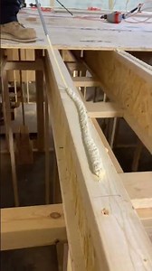 wood gluing process before installation