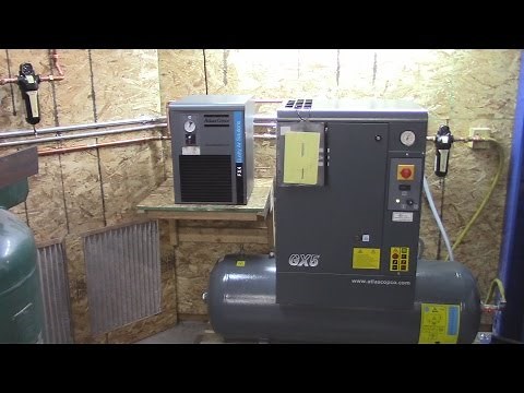 Compressed Air Dryer and Filtration Installation