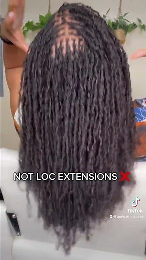 Belle Microlocs™ (Twists that change to Locs)